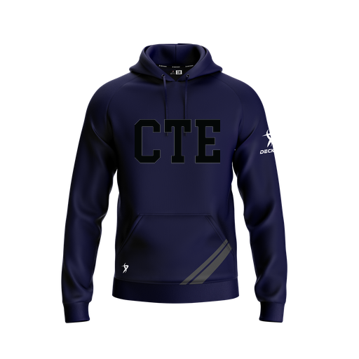 [FOLHSMNV-YXS-LOGO1] Decker Summit Hoodie (Youth XS, Navy, Logo 1)