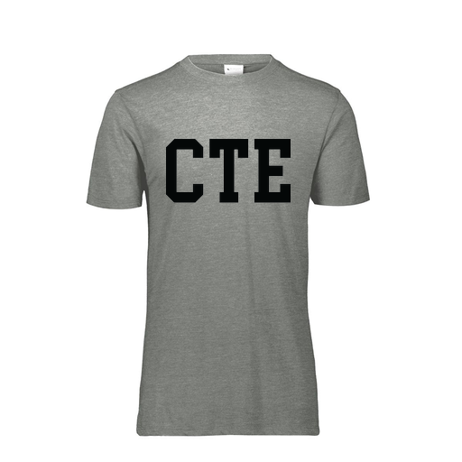 [FTSCUBGY-YS-LOGO1] Decker Youth Tri-Blend T-Shirt - Short Sleeve (Youth S, Gray, Logo 1)