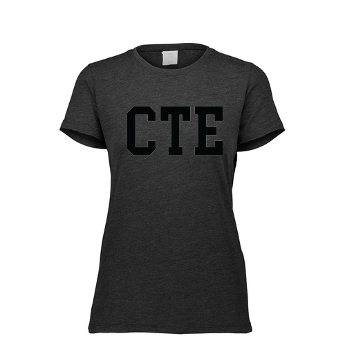 [FTSCUBBK-FAXS-LOGO1] Decker Women's Tri-Blend T-Shirt - Short Sleeve (Female Adult XS, Black, Logo 1)