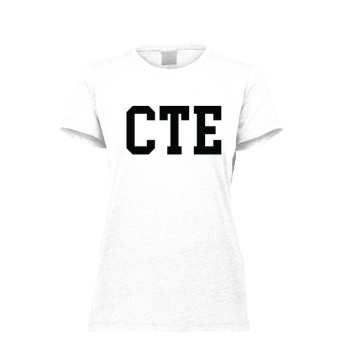 [FTSCUBWH-FAXS-LOGO1] Decker Women's Tri-Blend T-Shirt - Short Sleeve (Female Adult XS, White, Logo 1)