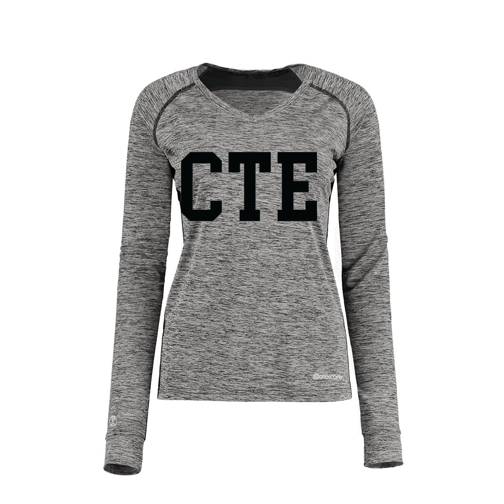 Ladies Electric Long Sleeve Shirt