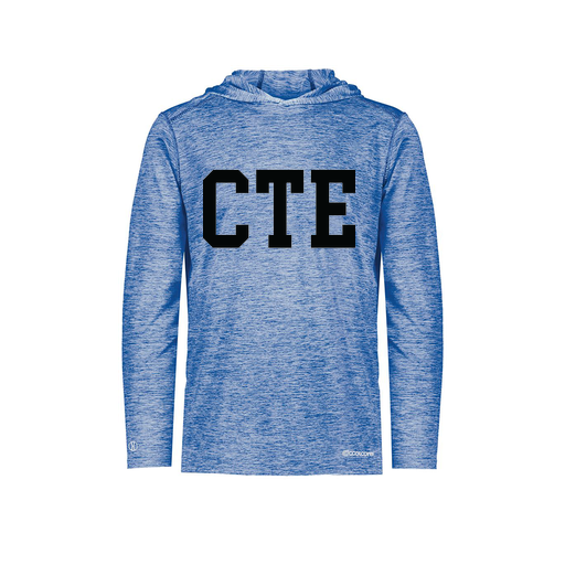 [FOLHCGRY-AS-LOGO1] Decker Men's Charge Hoodie (Adult S, Royal, Logo 1)