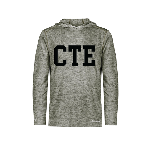 [FOLHCGGY-AS-LOGO1] Decker Men's Charge Hoodie (Adult S, Gray, Logo 1)