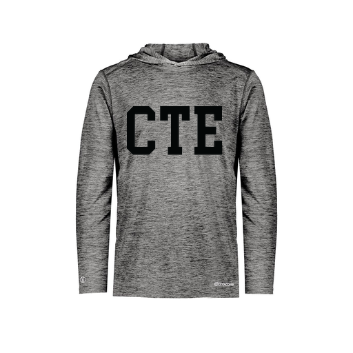 [FOLHCGBK-YS-LOGO1] Decker Youth Charge Hoodie (Youth S, Black, Logo 1)