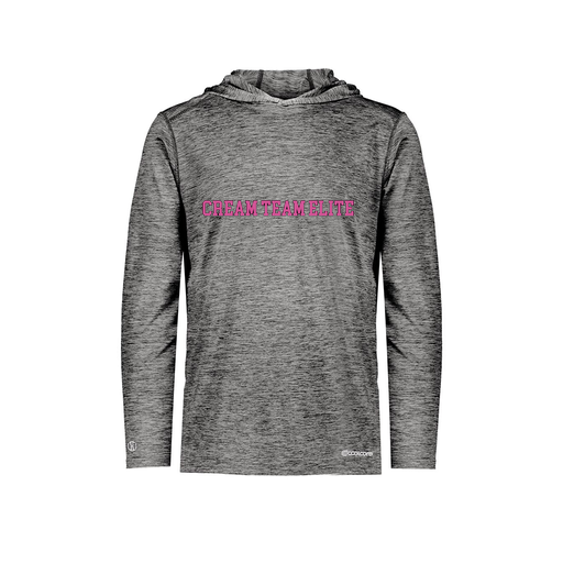 [FOLHCGBK-YS-LOGO3] Decker Youth Charge Hoodie (Youth S, Black, Logo 3)