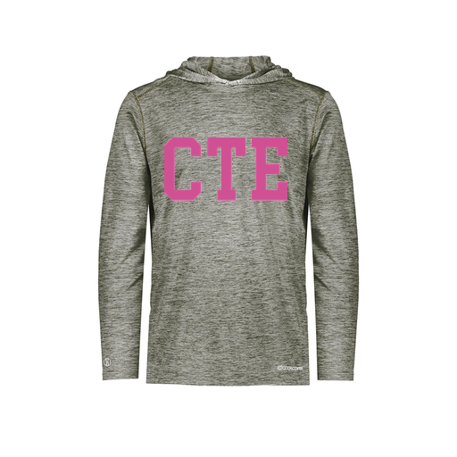 [FOLHCGGY-YS-LOGO2] Decker Youth Charge Hoodie (Youth S, Gray, Logo 2)