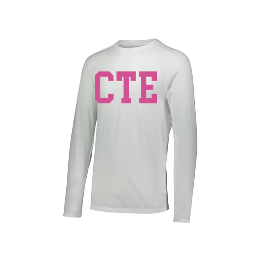 [FTLCUBWH-YS-LOGO2] Decker Youth Tri-Blend T-Shirt - Long Sleeve (Youth S, White, Logo 2)